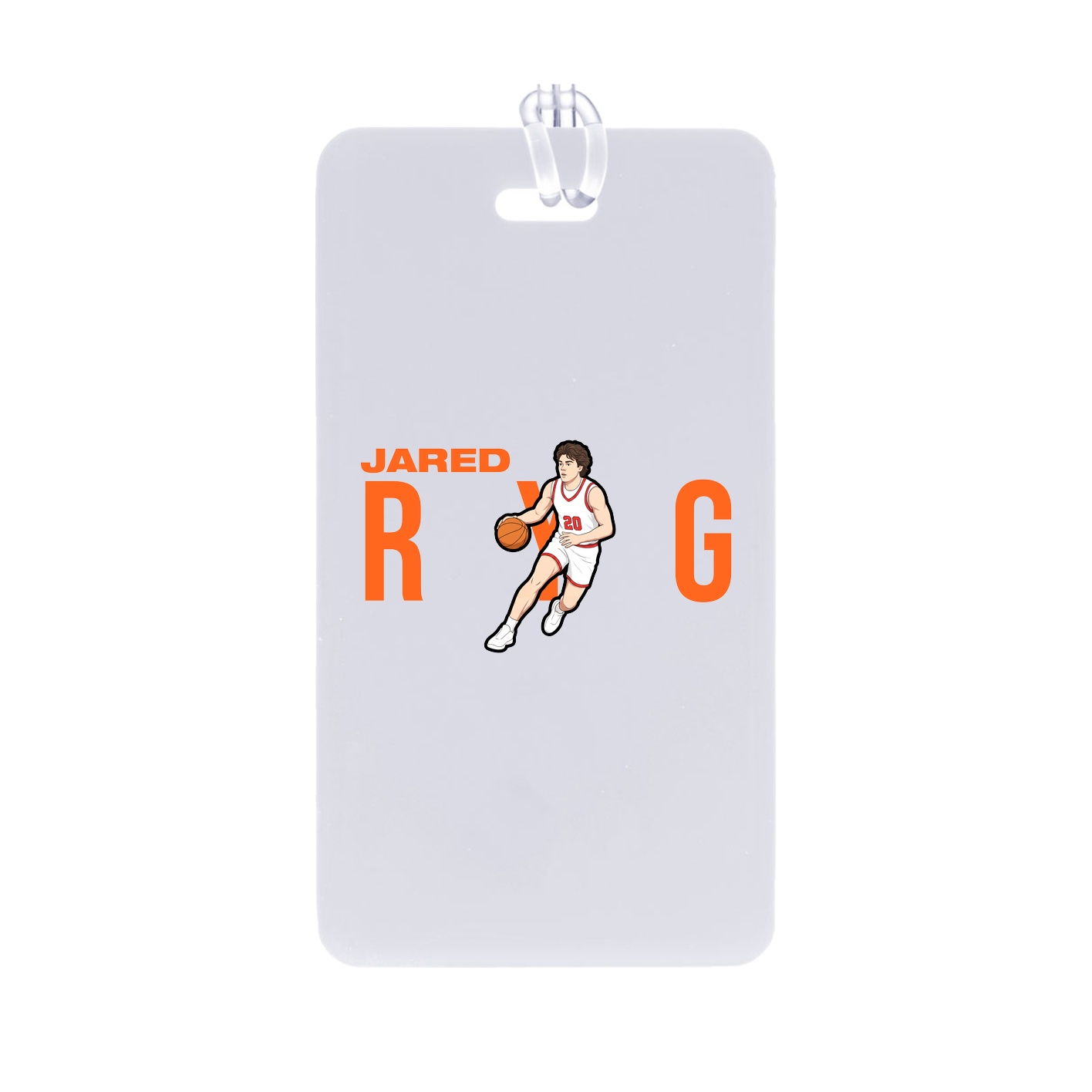 Bag Tag — Player Name in Classic