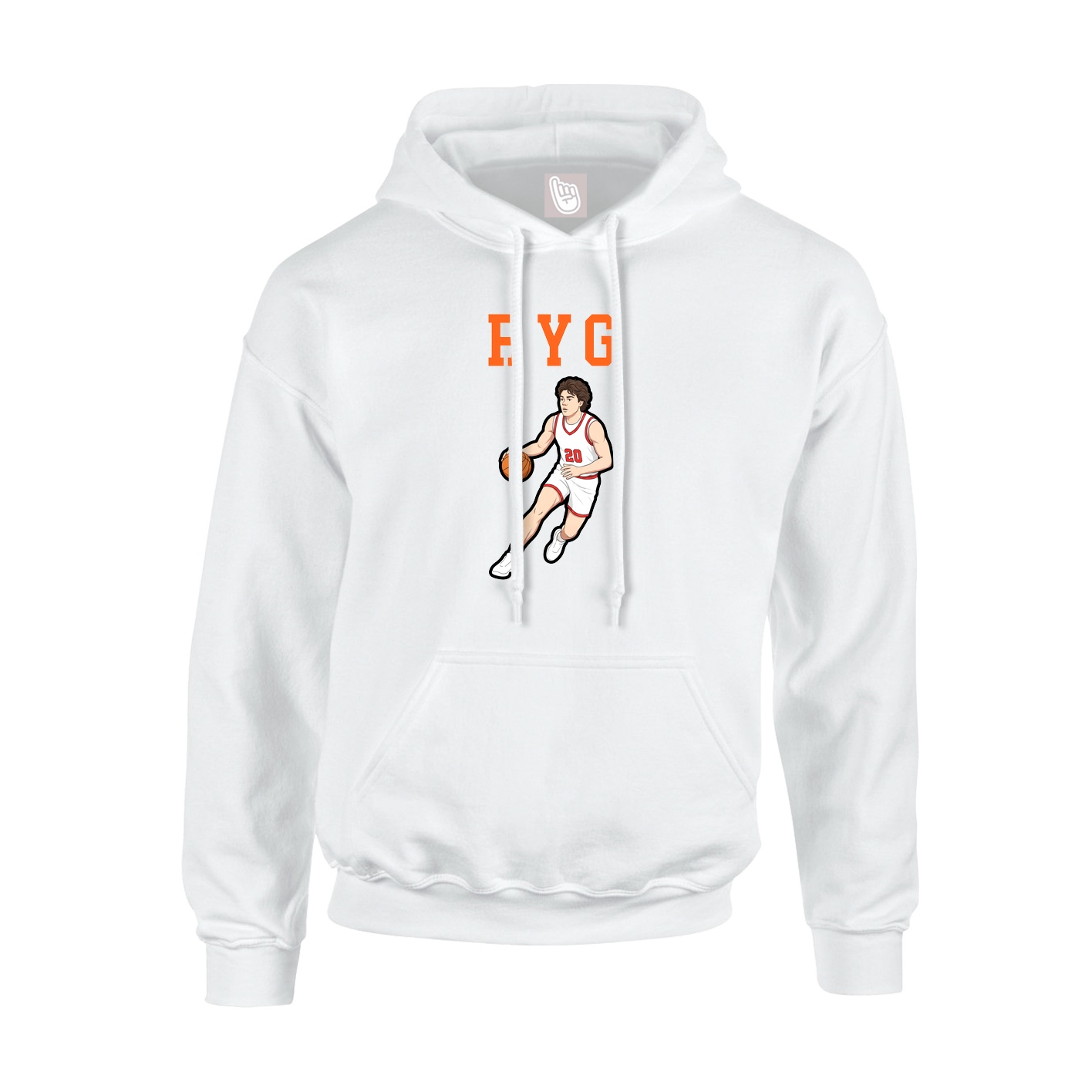 Youth Hoodie — Shirsey in White