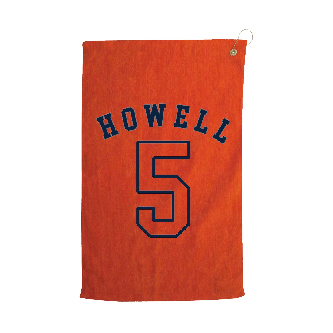 Golf Towel — Shirsey Arch in Orange