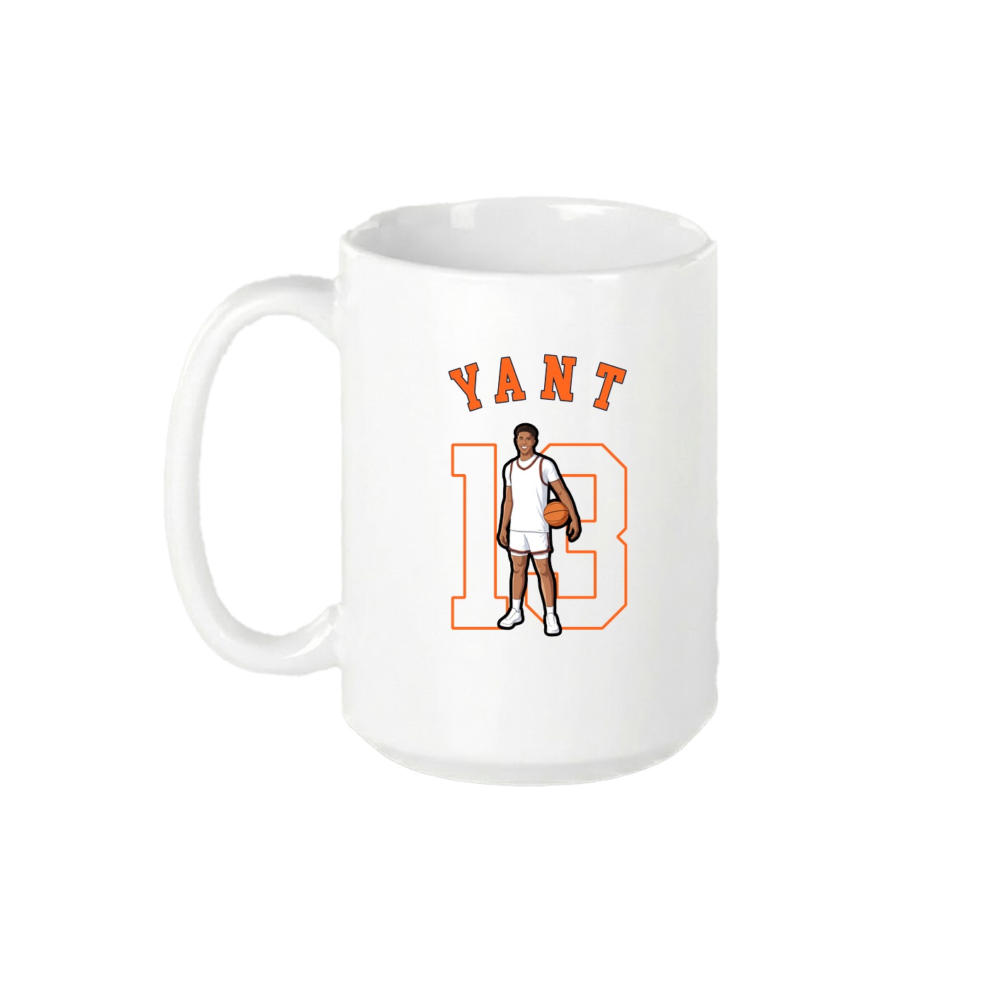 15oz Coffee Mug — Shirsey Arch in White