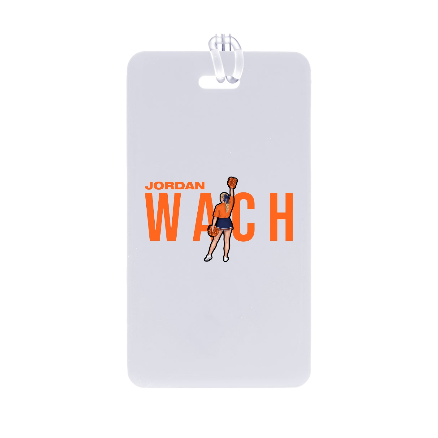 Bag Tag — Player Name in Classic