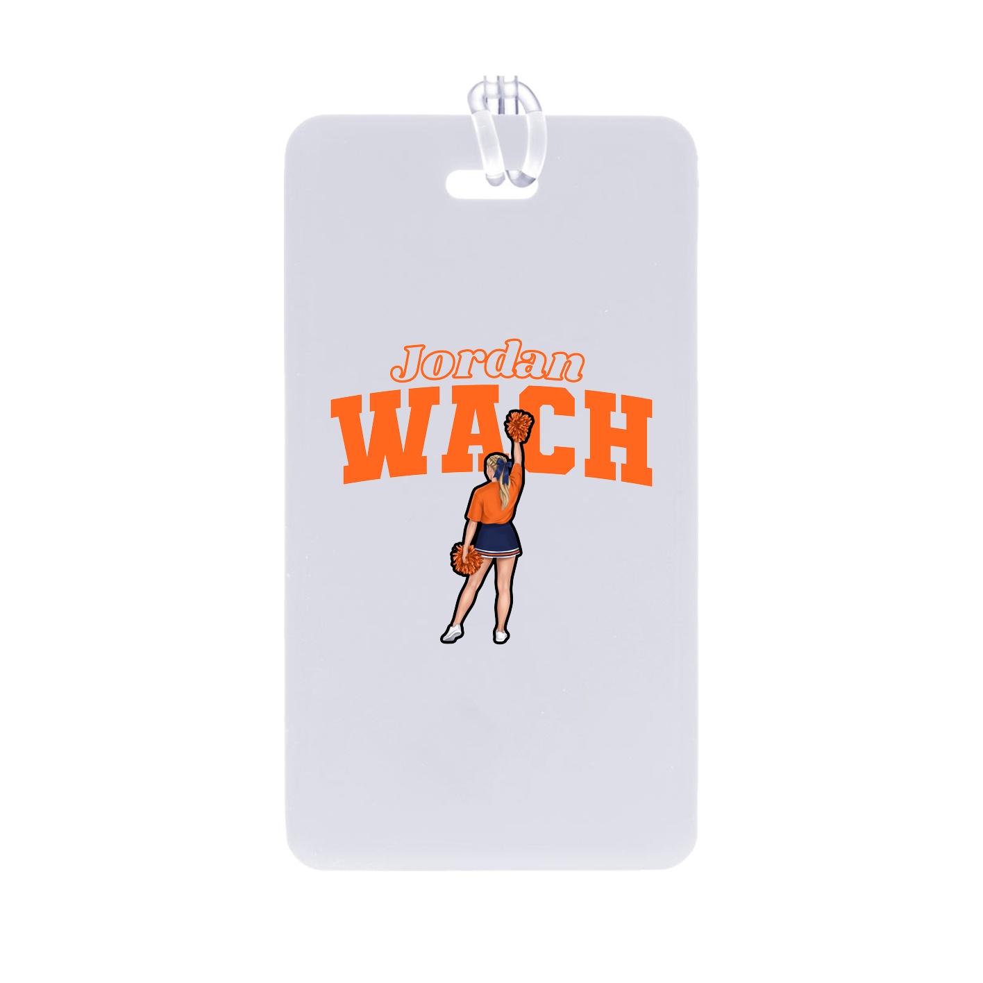 Bag Tag — Name Arch in Classic