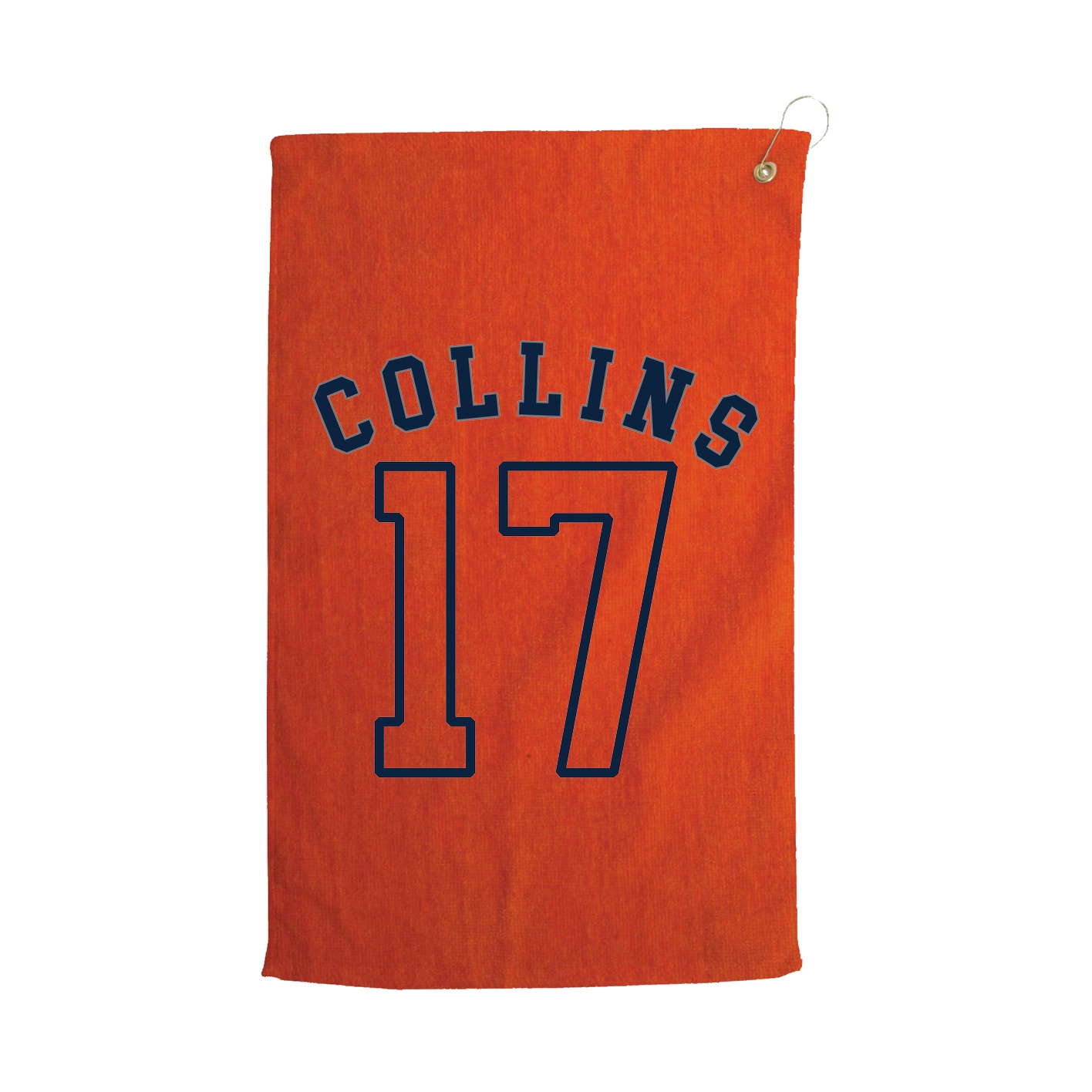 Golf Towel — Shirsey Arch in Orange