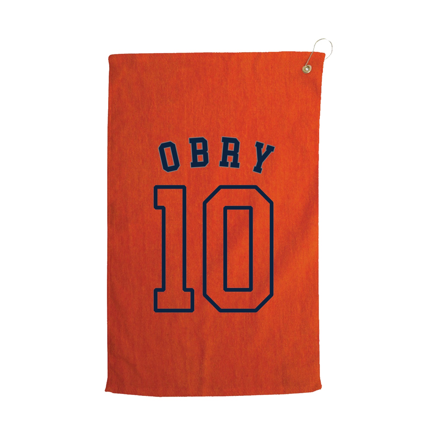Golf Towel — Shirsey Arch in Orange