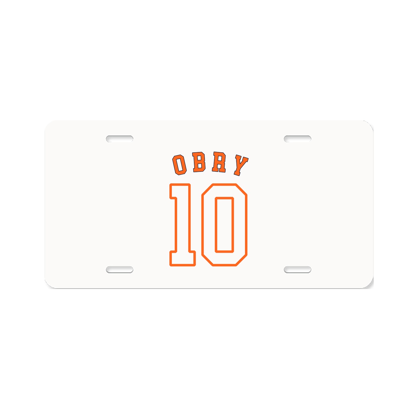 License Plate — Shirsey Arch in Classic