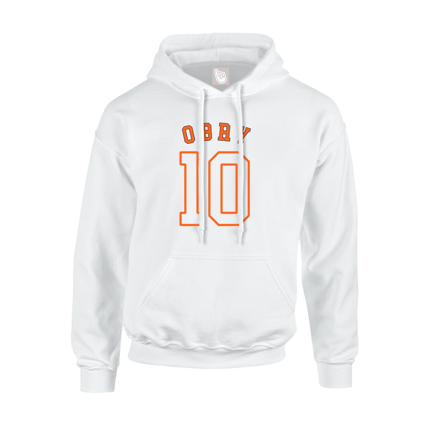 Hoodie — Shirsey Arch in White