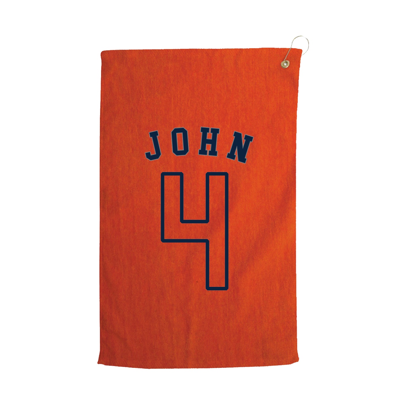 Golf Towel — Shirsey Arch in Orange