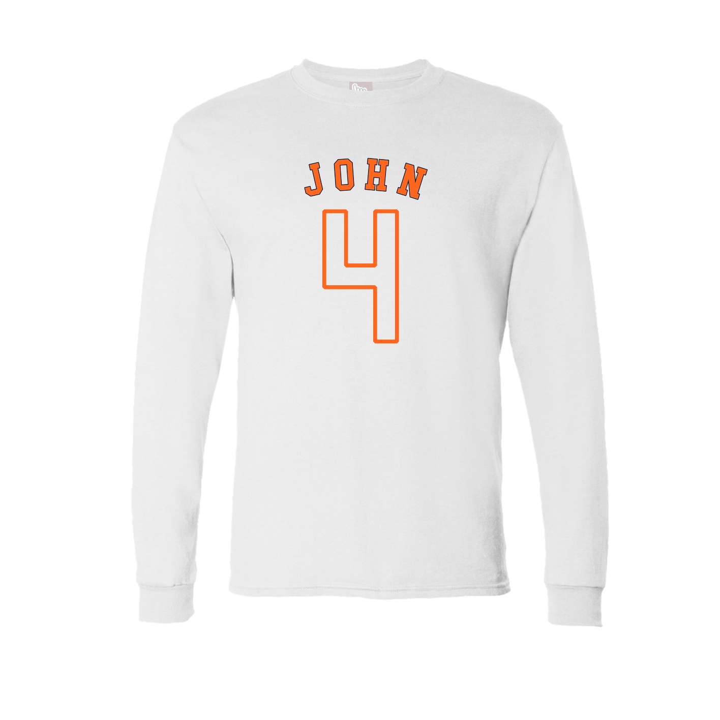 Long Sleeve Tee — Shirsey Arch in White