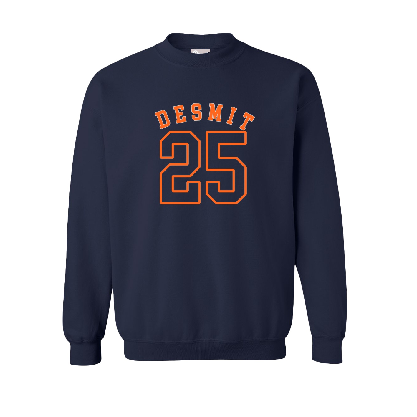 Fleece Crew — Shirsey Arch in Navy