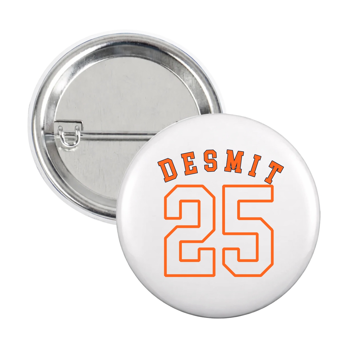 Game Day Button — Shirsey Arch in White