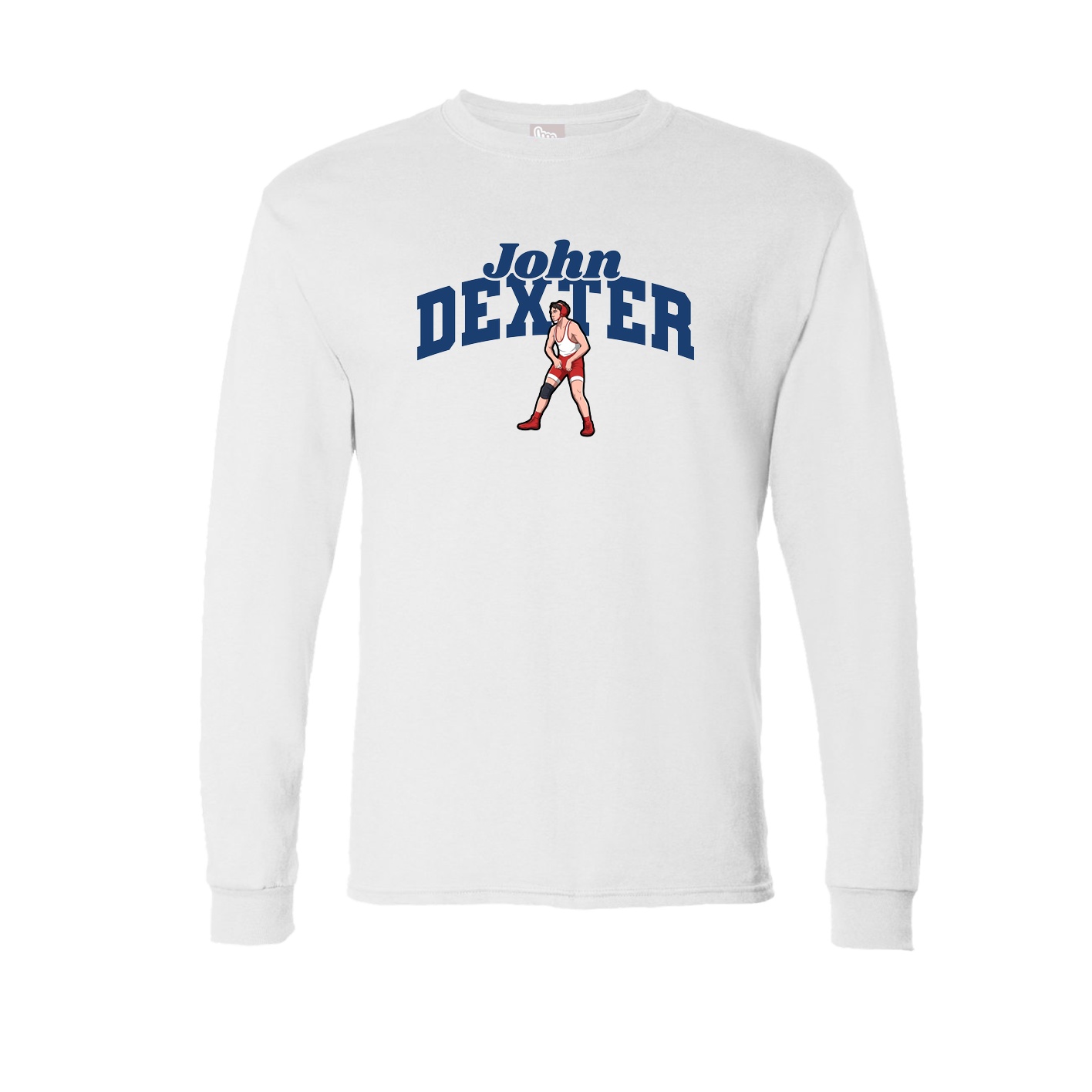 Long Sleeve Tee — Signature Arch in White