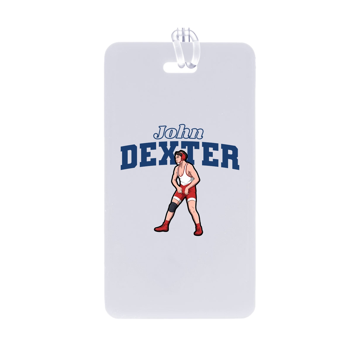 Bag Tag — Name Arch in Classic