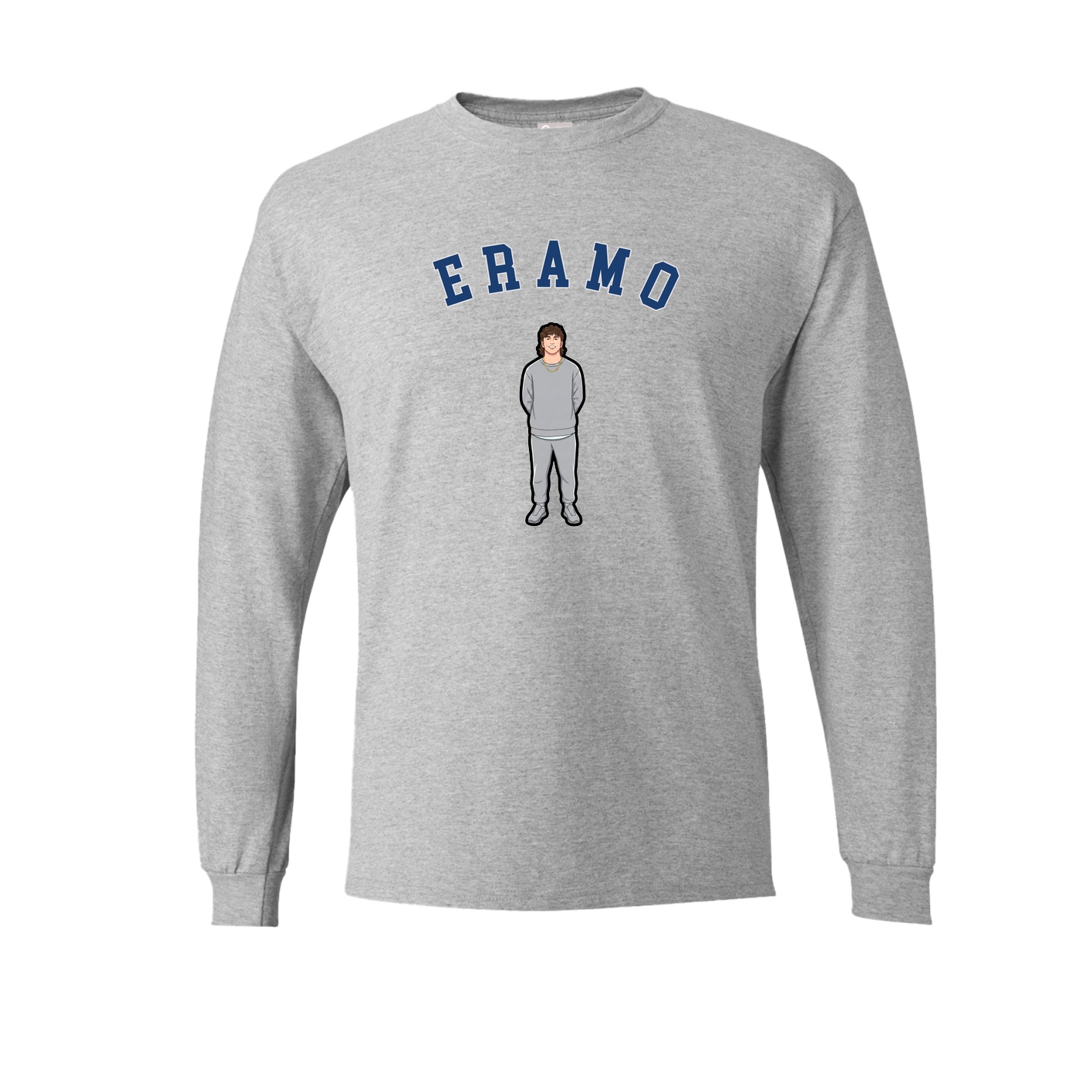 Long Sleeve Tee — Shirsey Arch in Grey