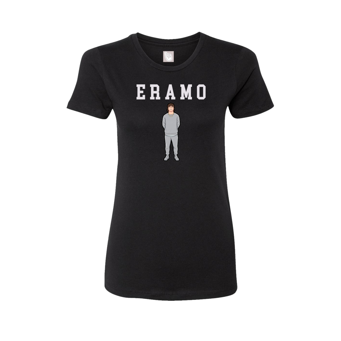 Fitted Women's Tee — Shirsey in Black