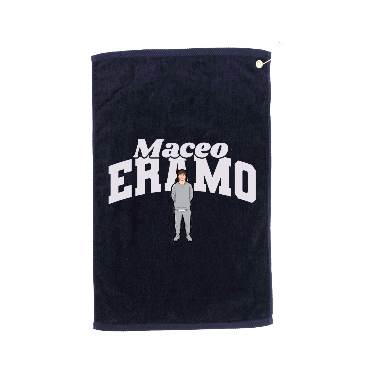 Golf Towel — Signature Arch in Navy