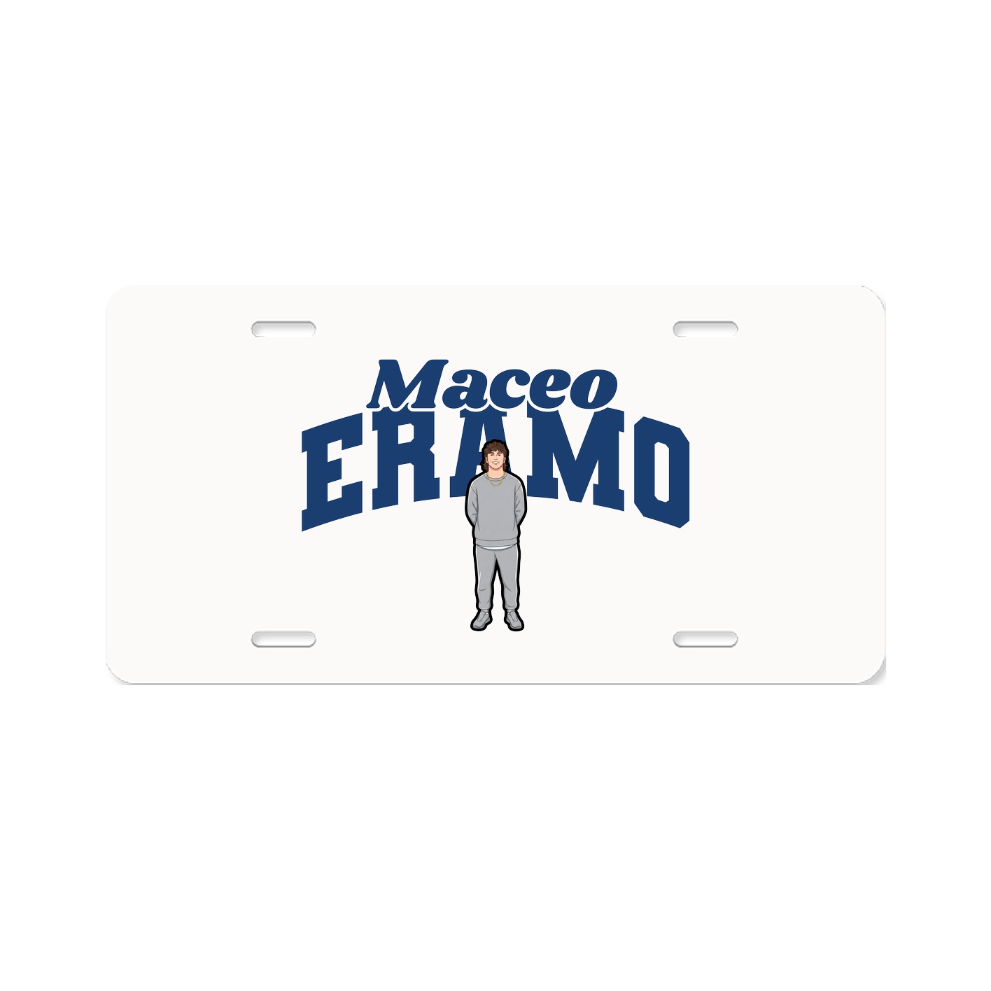 License Plate — Signature Arch in Classic