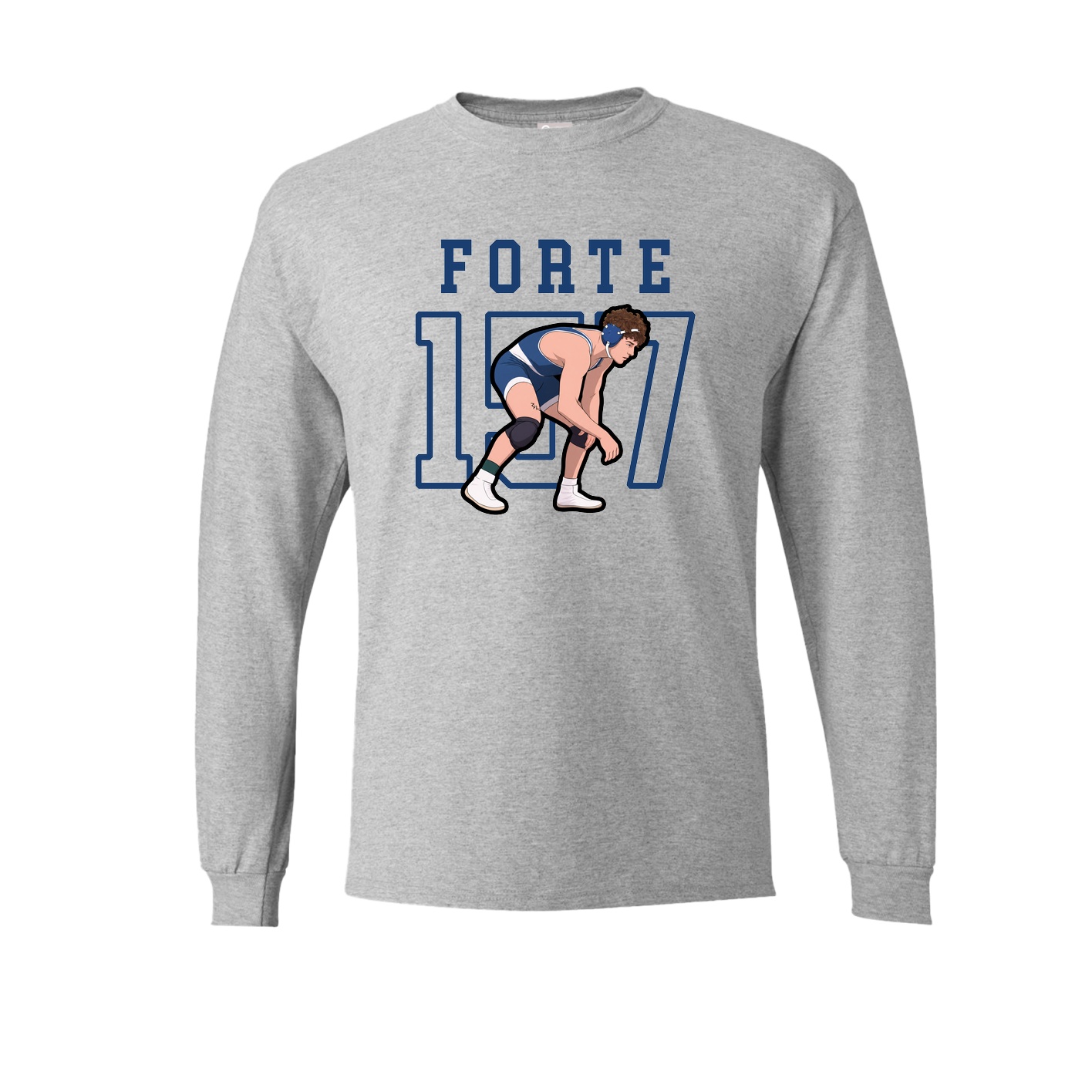 Long Sleeve Tee — Shirsey in Grey