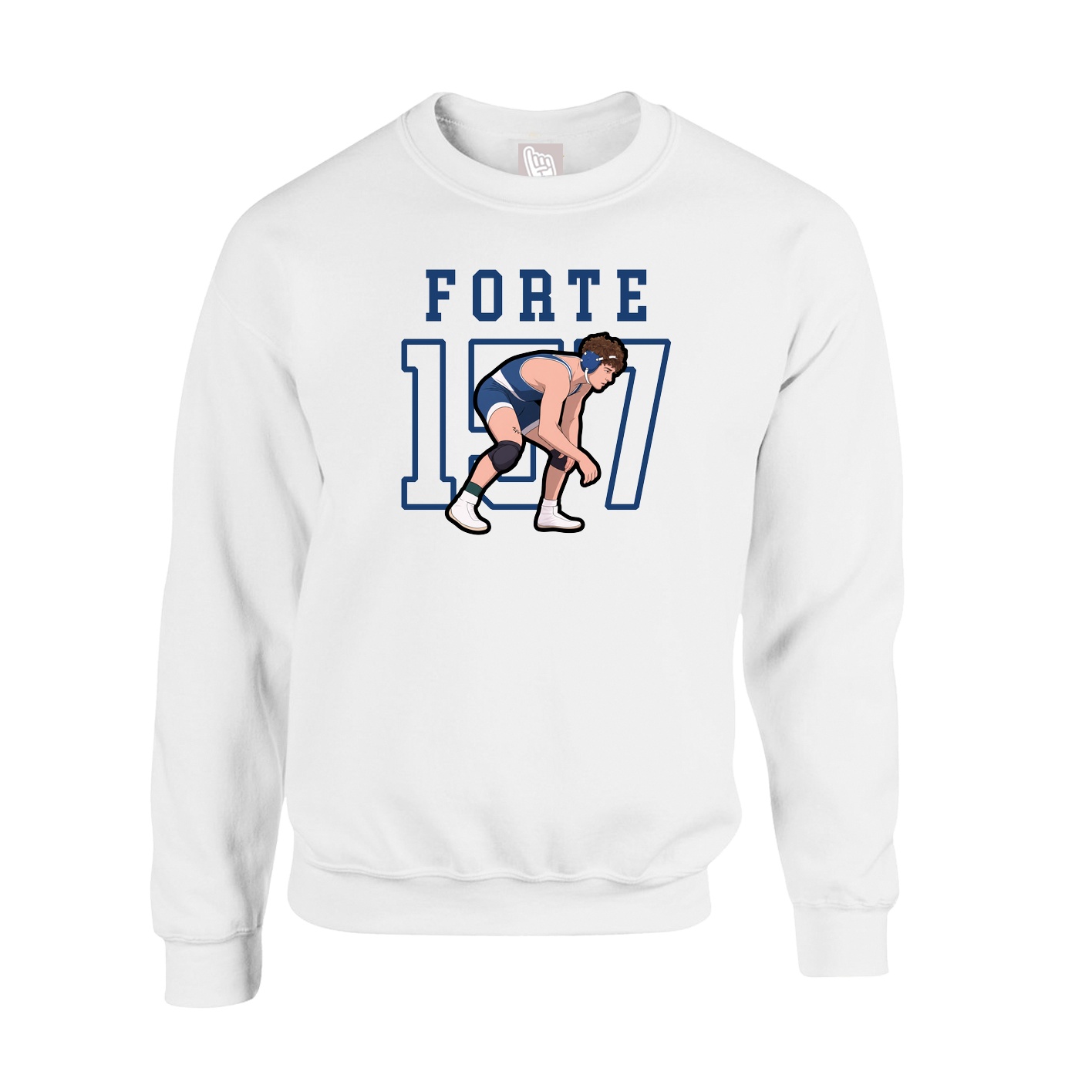 Fleece Crew — Shirsey in White