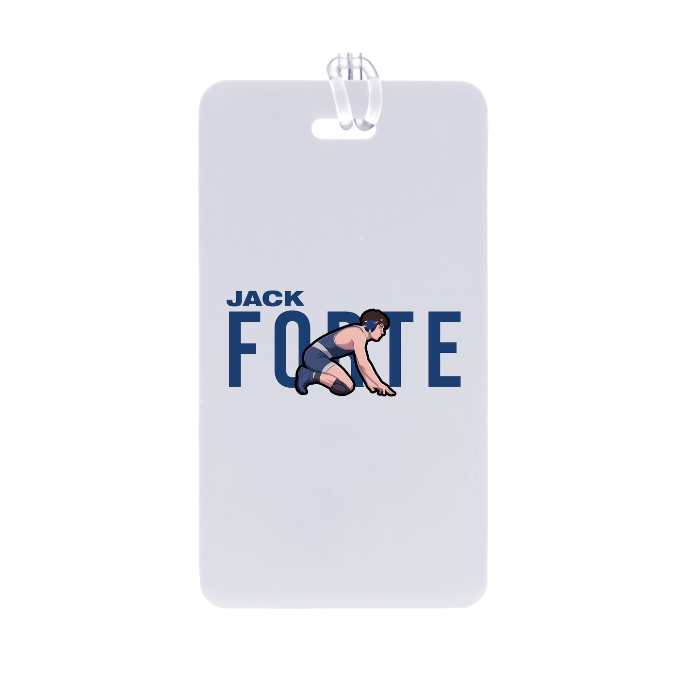 Bag Tag — Player Name in Classic