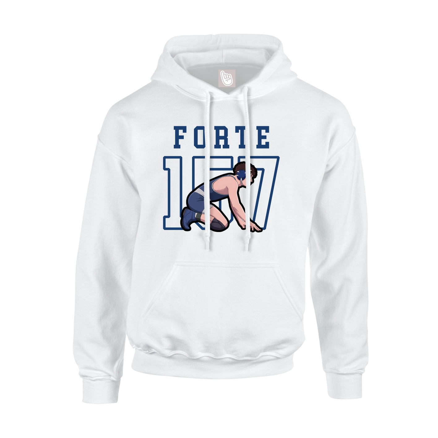 Youth Hoodie — Shirsey in White