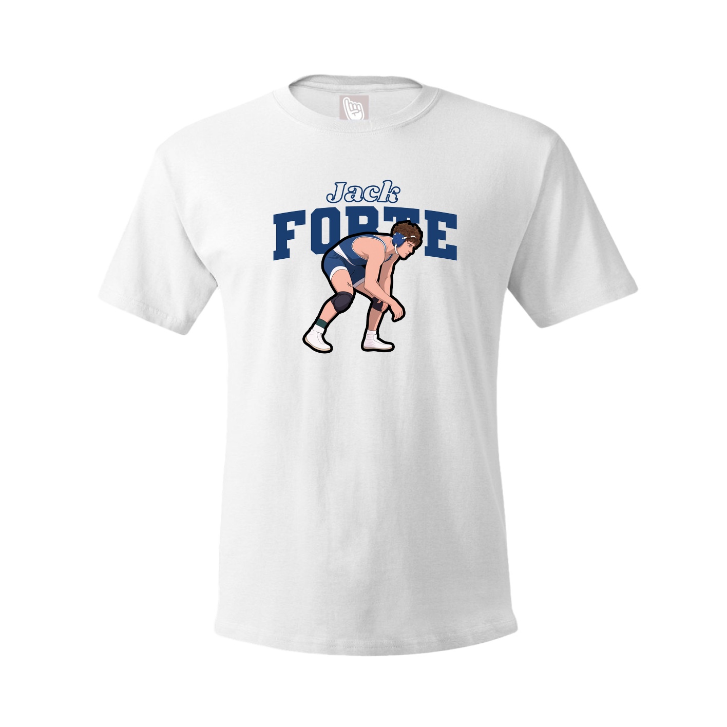 Tee — Name Arch in White