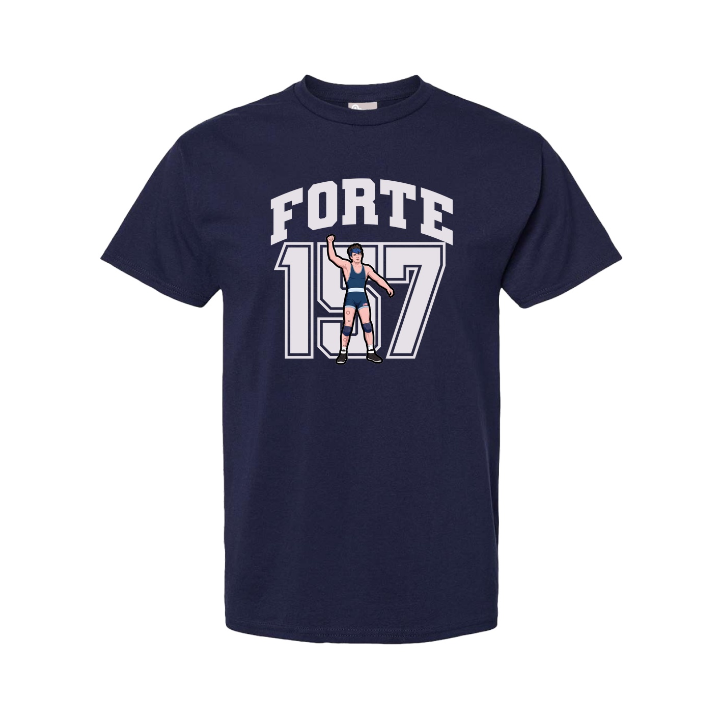 Tee — Number in Navy