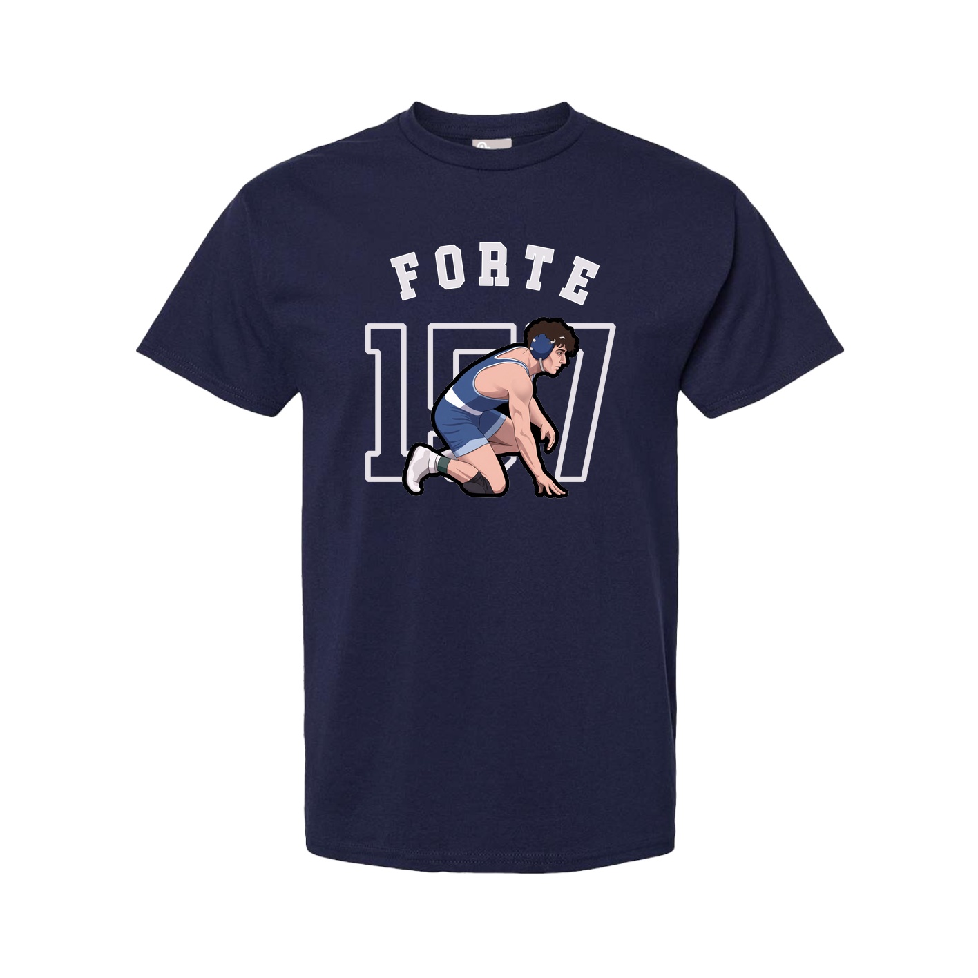 Youth Tee — Shirsey Arch in Navy