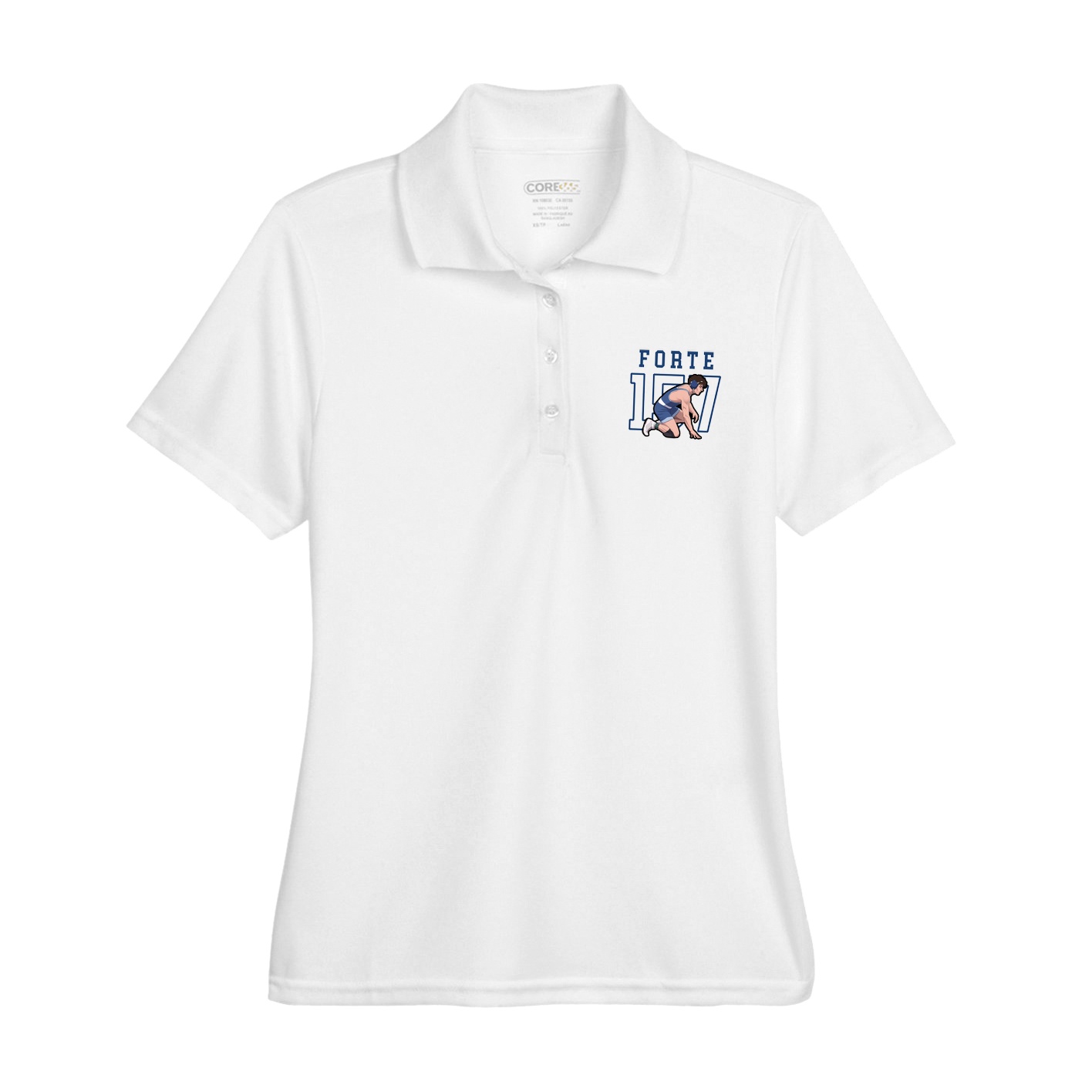 Womens Performance Polo — Shirsey in White