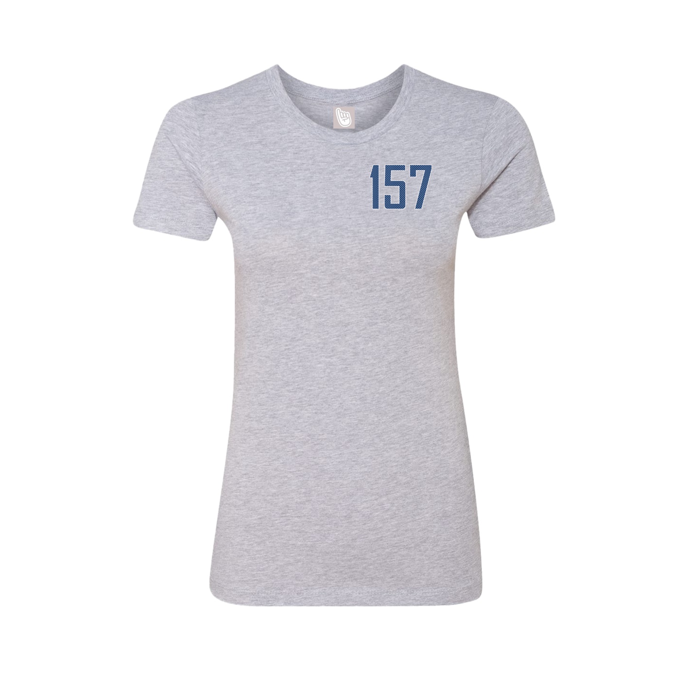 Womens Tee — Front Shirsy in Grey