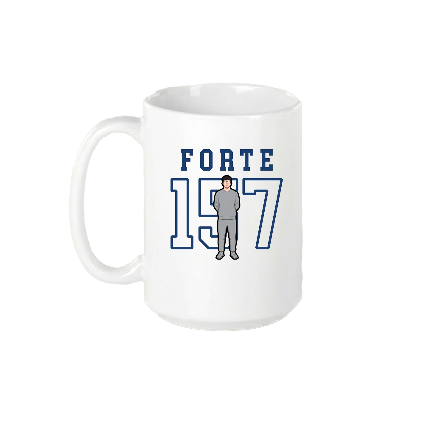 15oz Coffee Mug — Shirsey in White