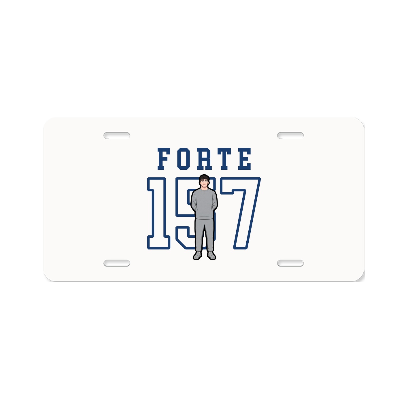 License Plate — Shirsey in Classic