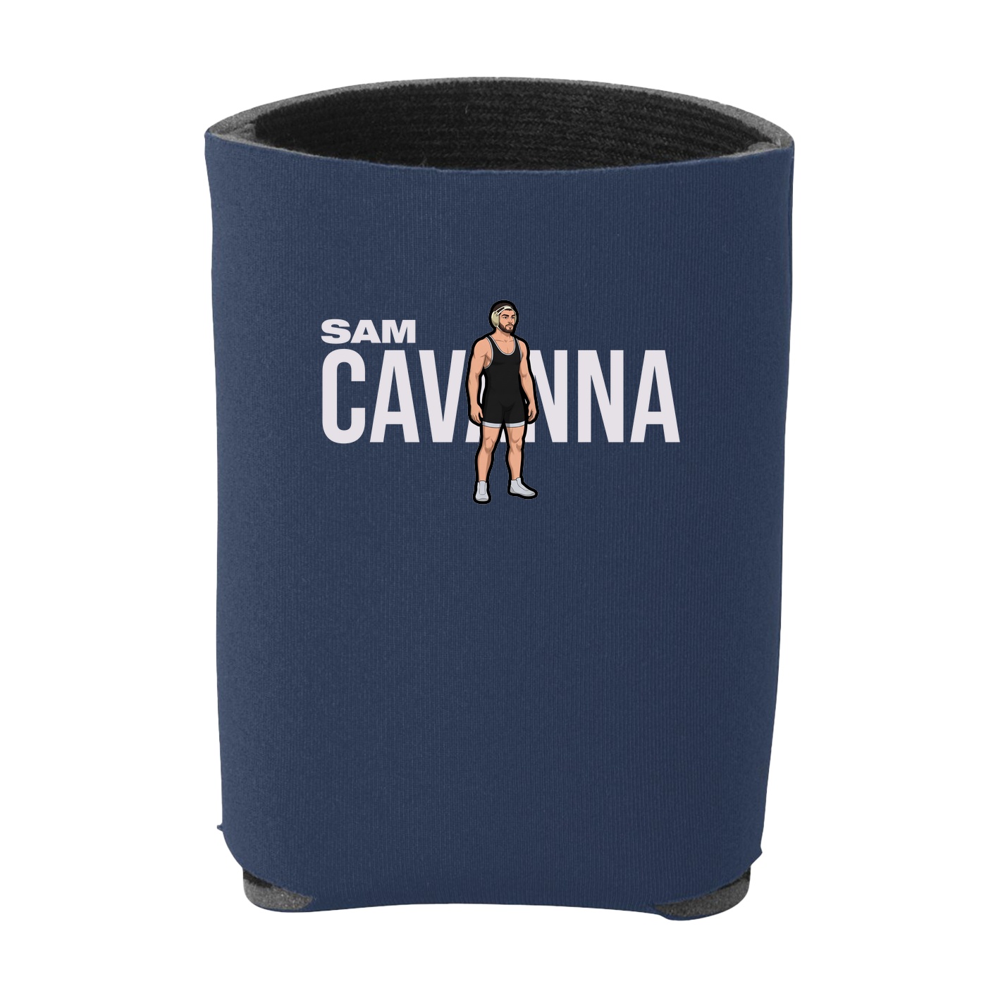 Can Holder — Player Name in Navy
