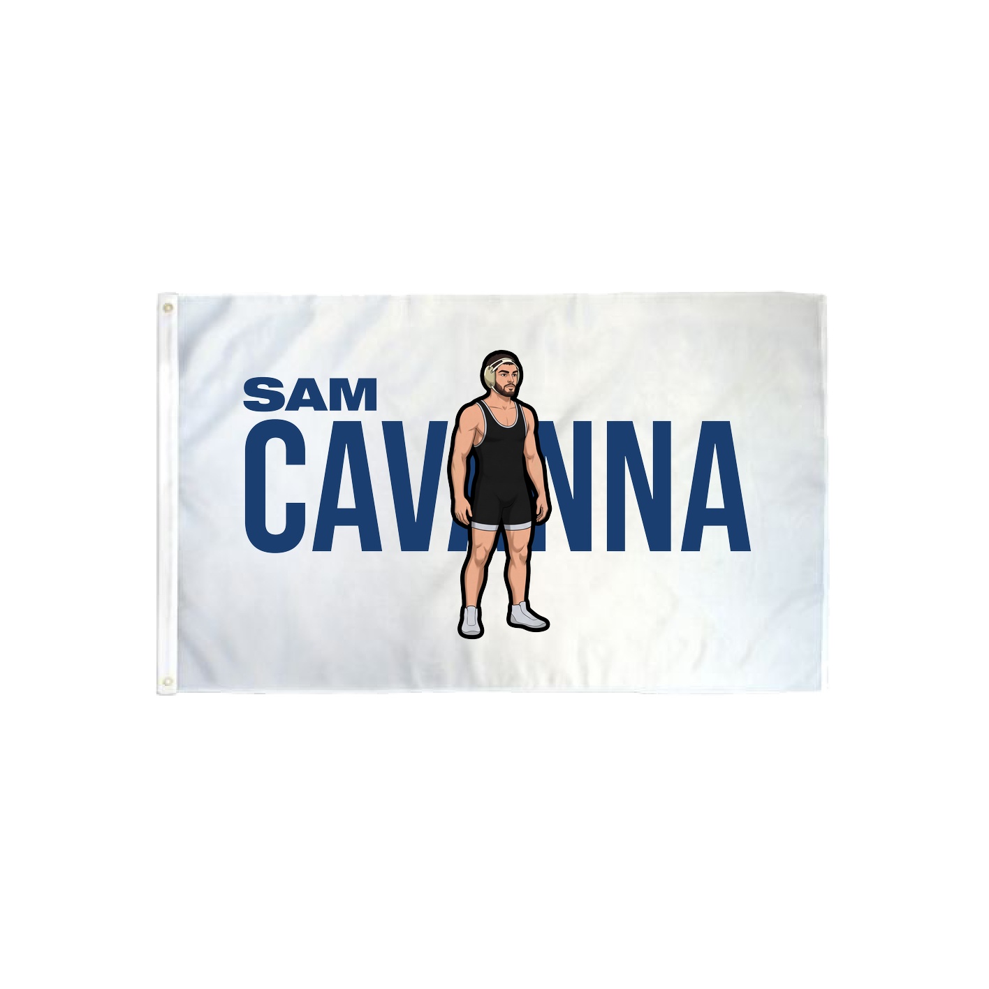 3x5 Flag — Player Name in Classic