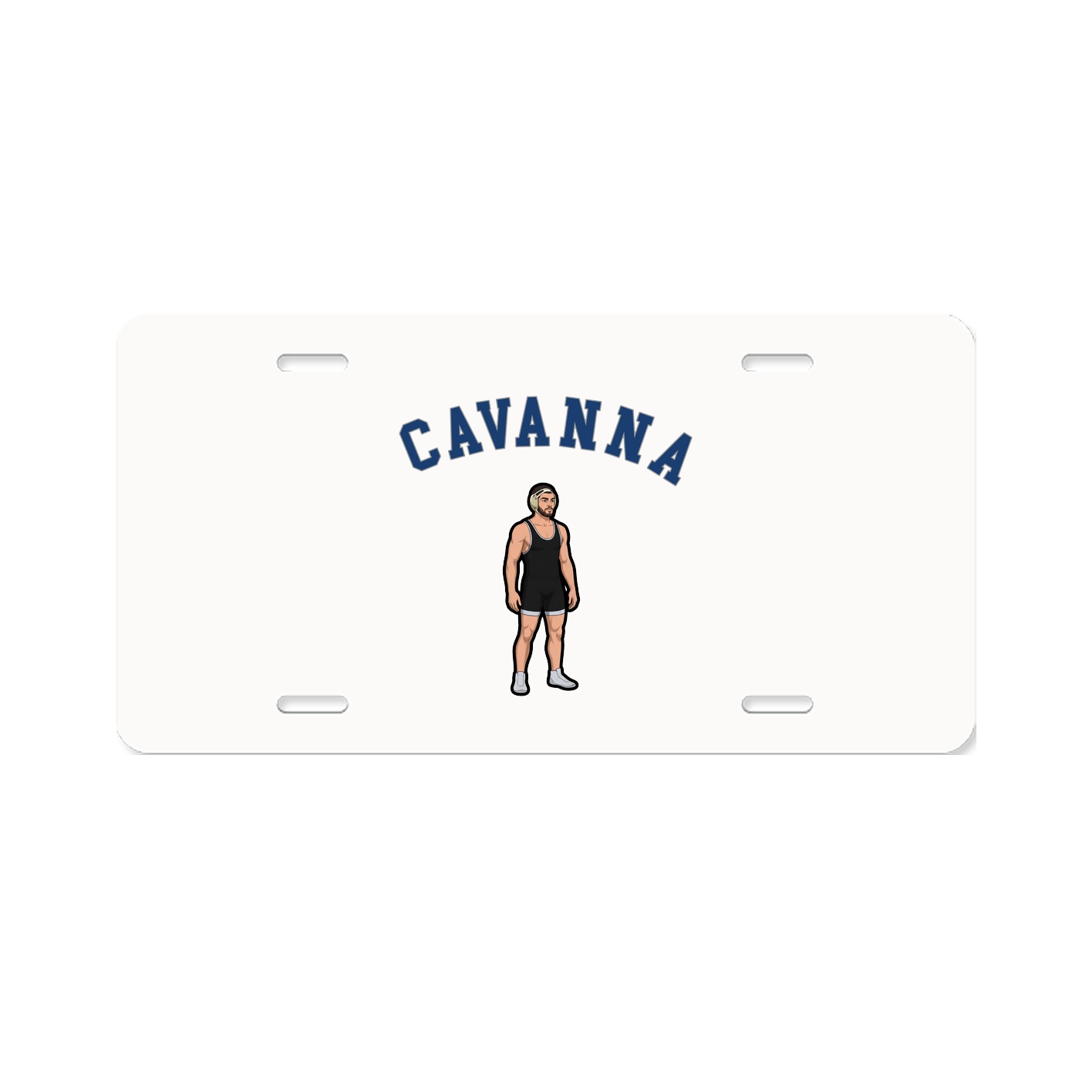 License Plate — Shirsey Arch in Classic