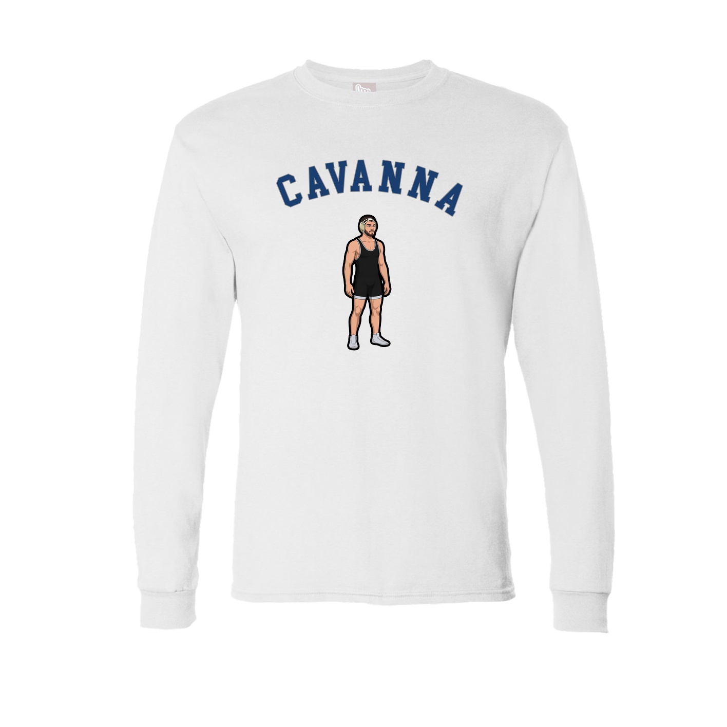 Long Sleeve Tee — Shirsey Arch in White