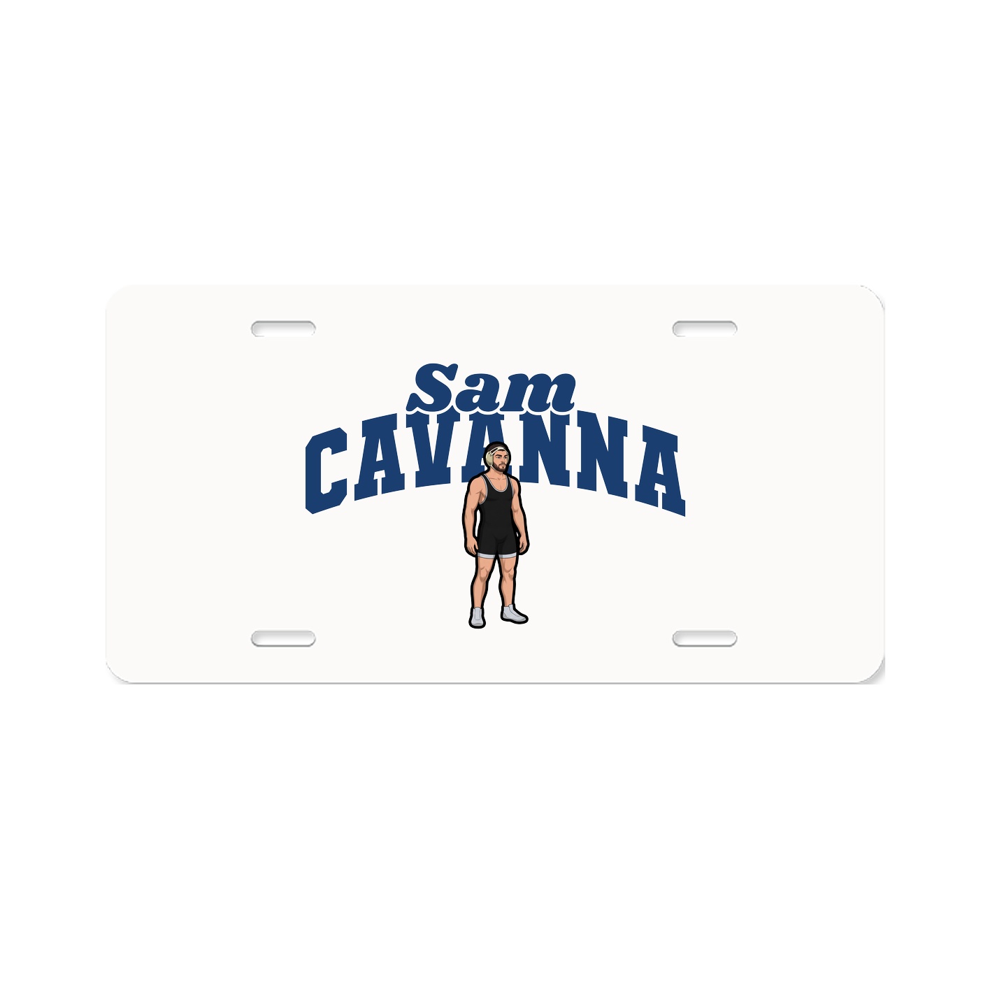 License Plate — Signature Arch in Classic