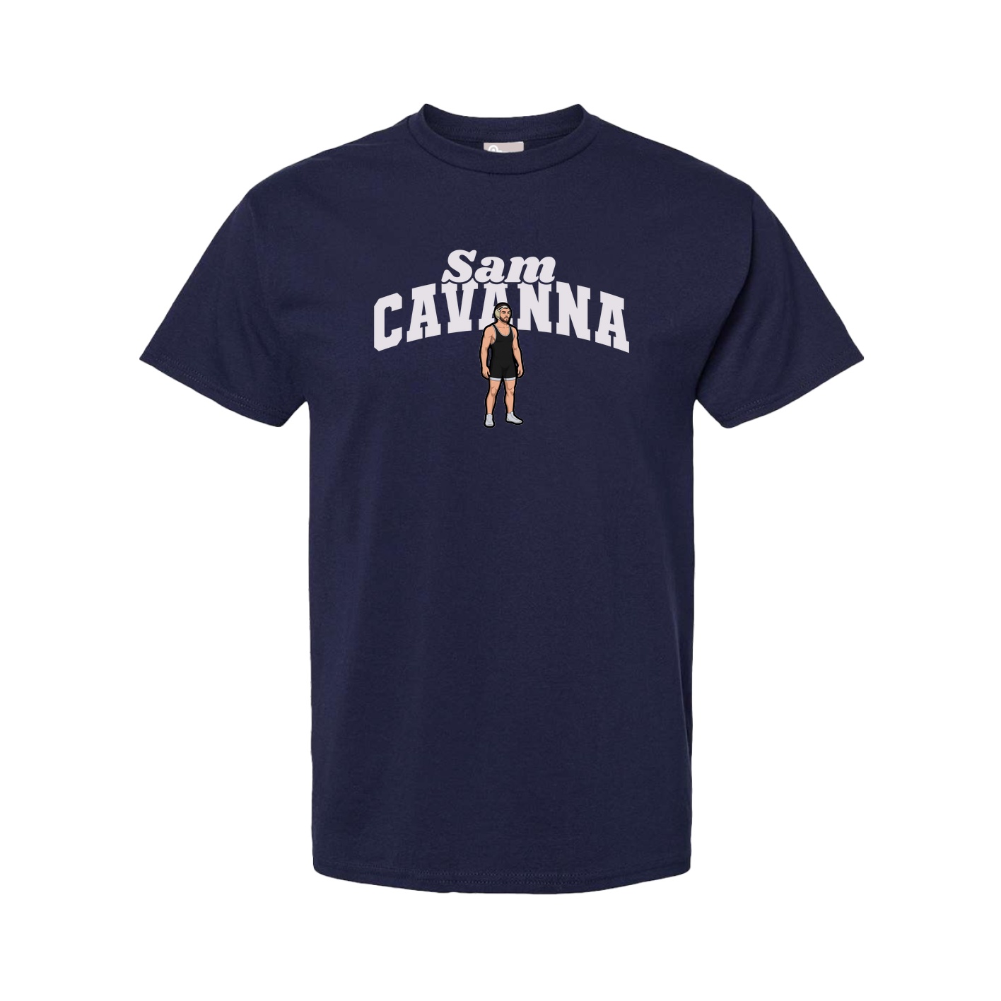Tee — Signature Arch in Navy