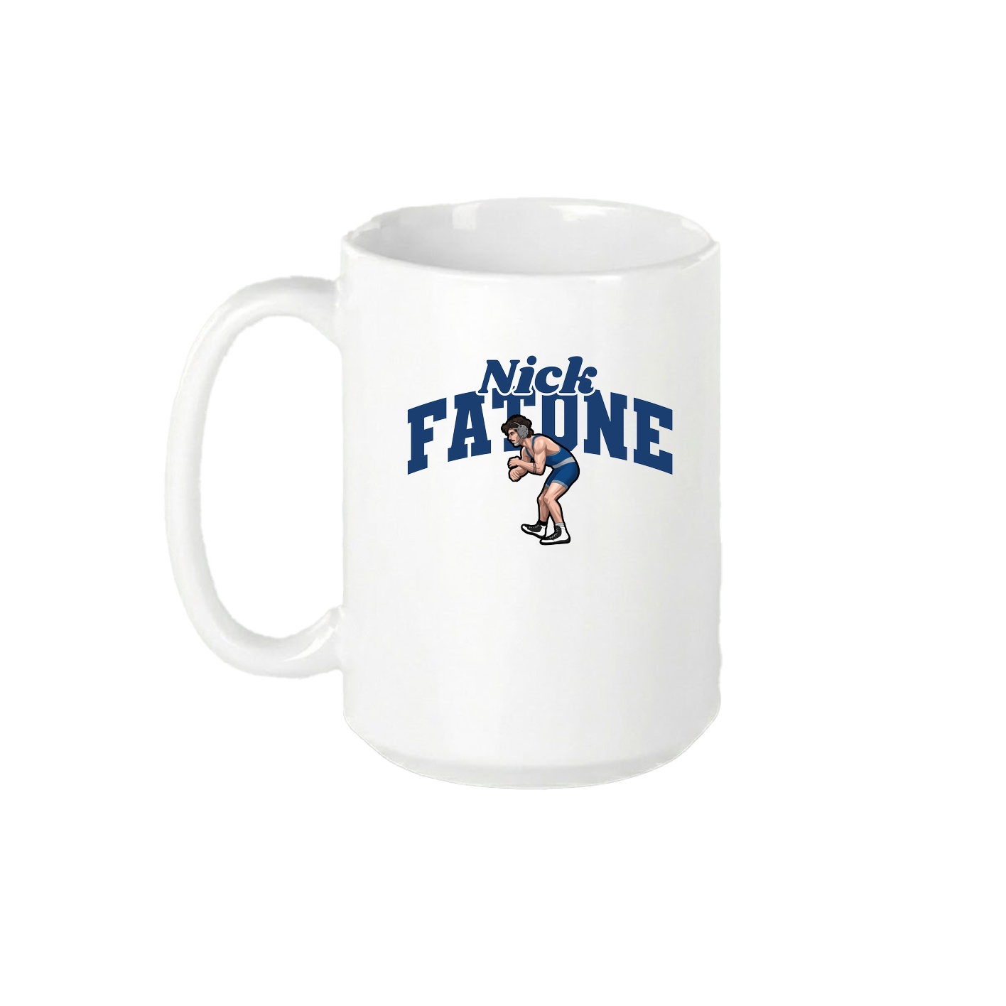 15oz Coffee Mug — Signature Arch in White