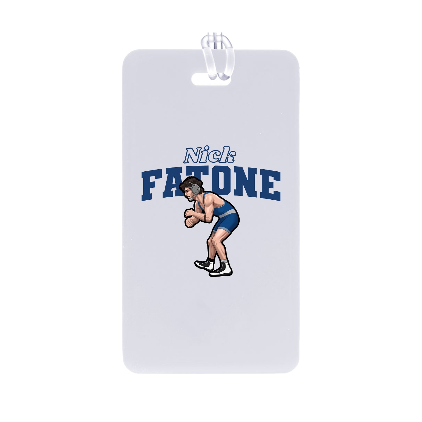 Bag Tag — Name Arch in Classic