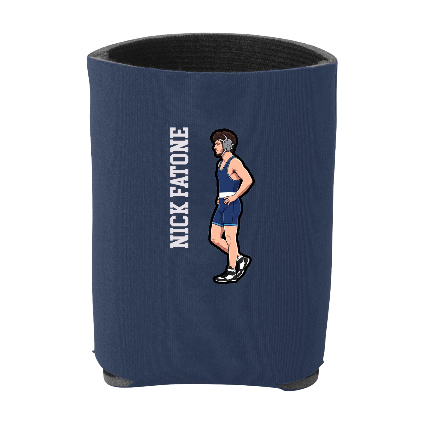 Can Holder — Name Vertical in Navy