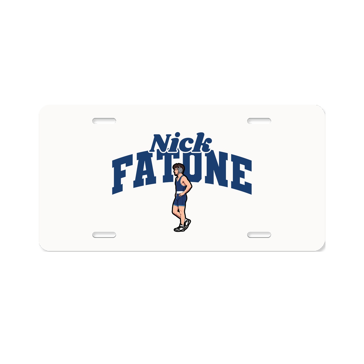 License Plate — Signature Arch in Classic