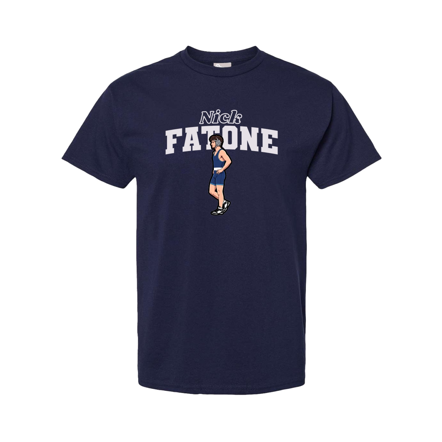 Tee — Name Arch in Navy