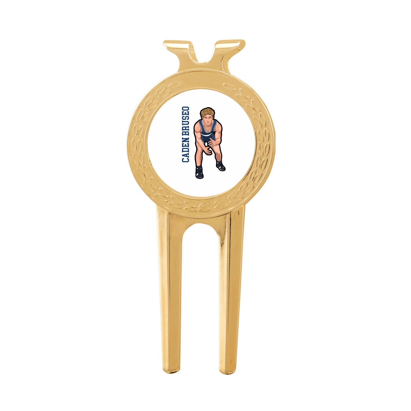 Divot Tool with Ball Marker — Name Vertical in Classic