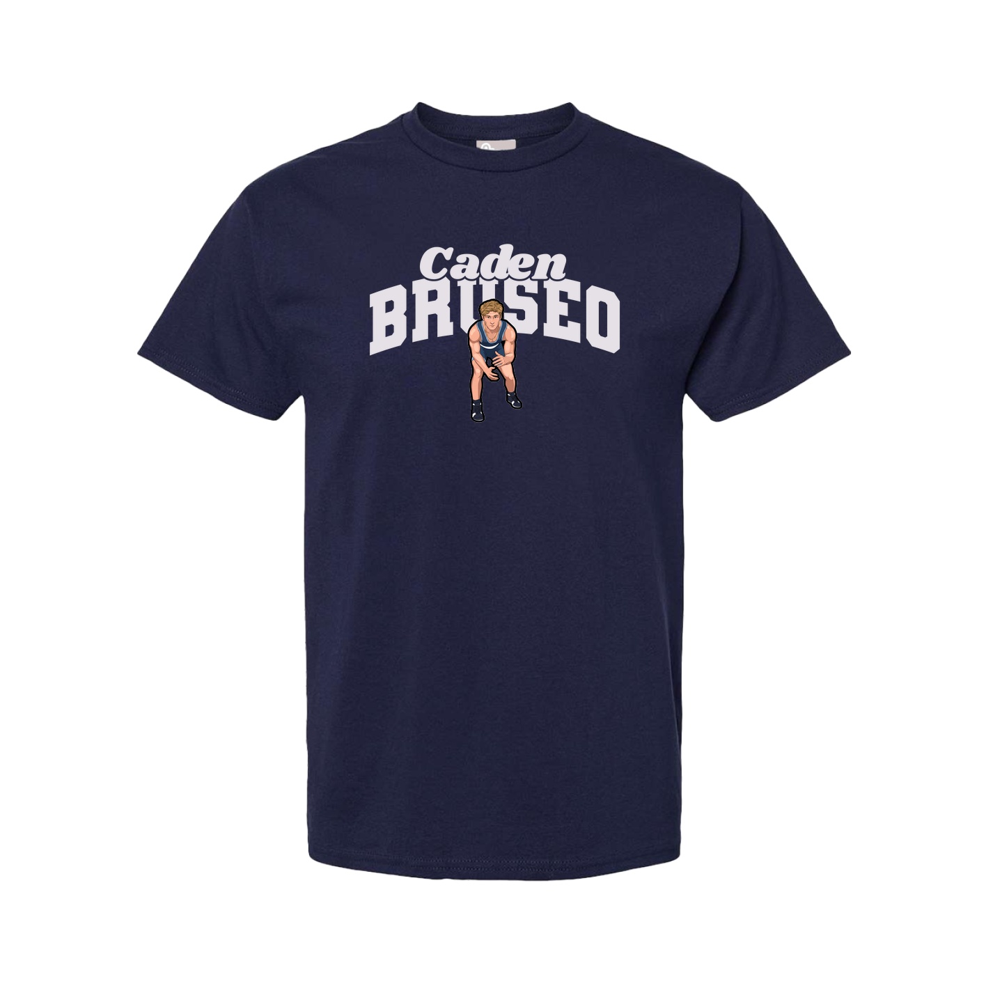 Tee — Signature Arch in Navy