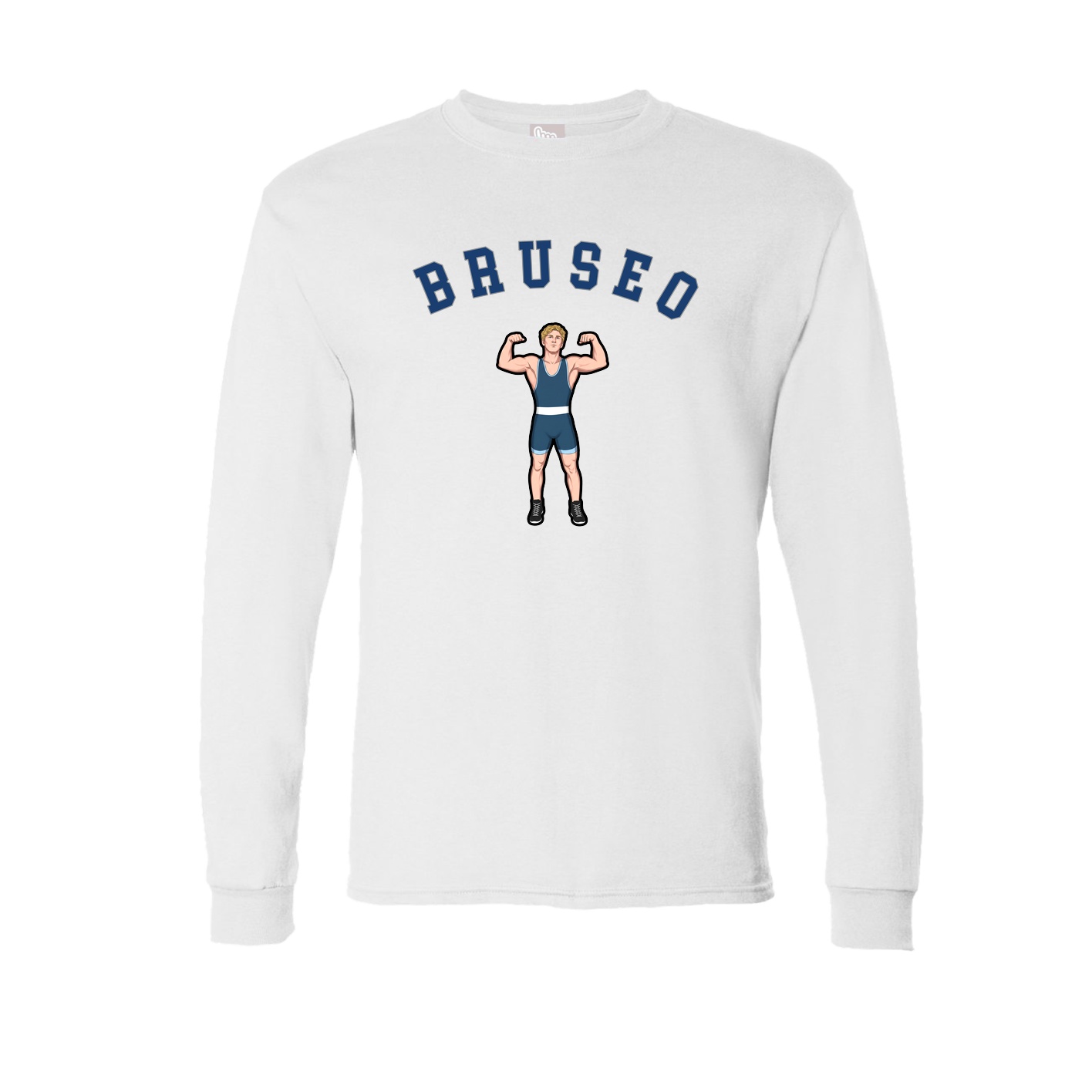Long Sleeve Tee — Shirsey Arch in White