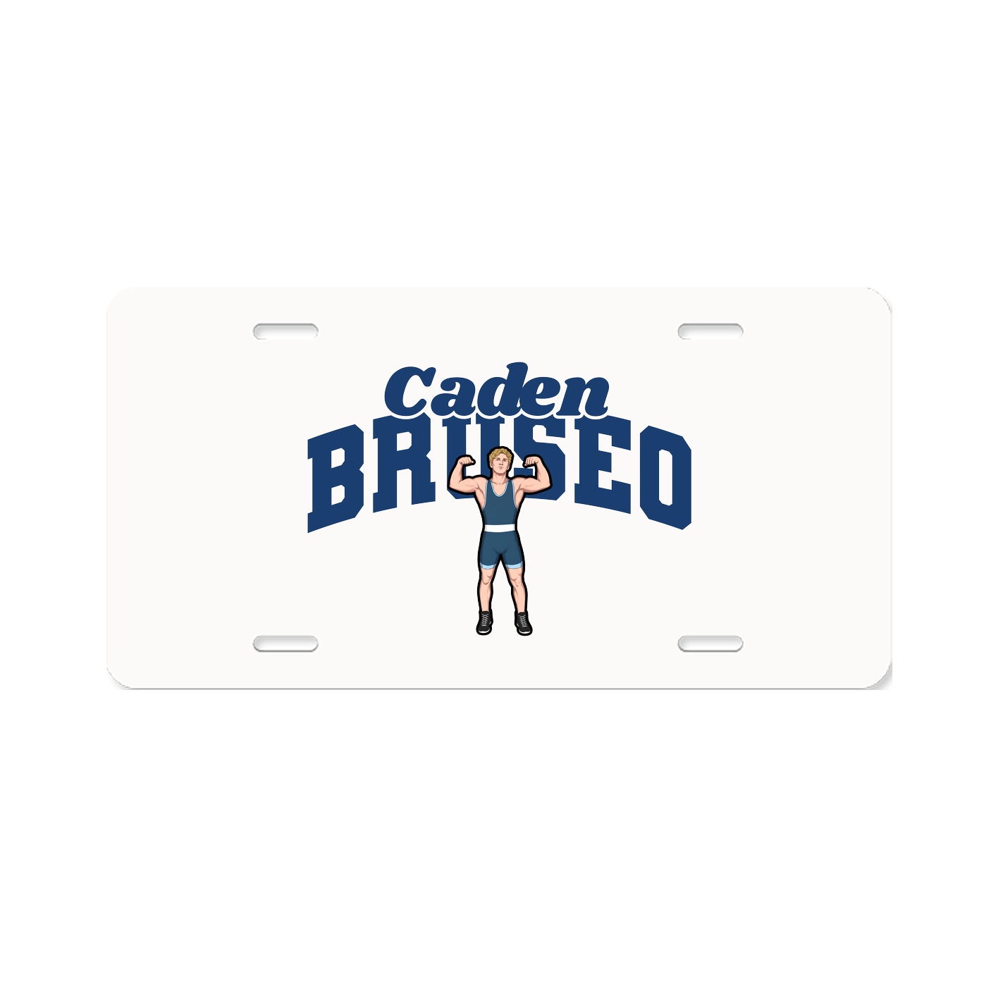 License Plate — Signature Arch in Classic