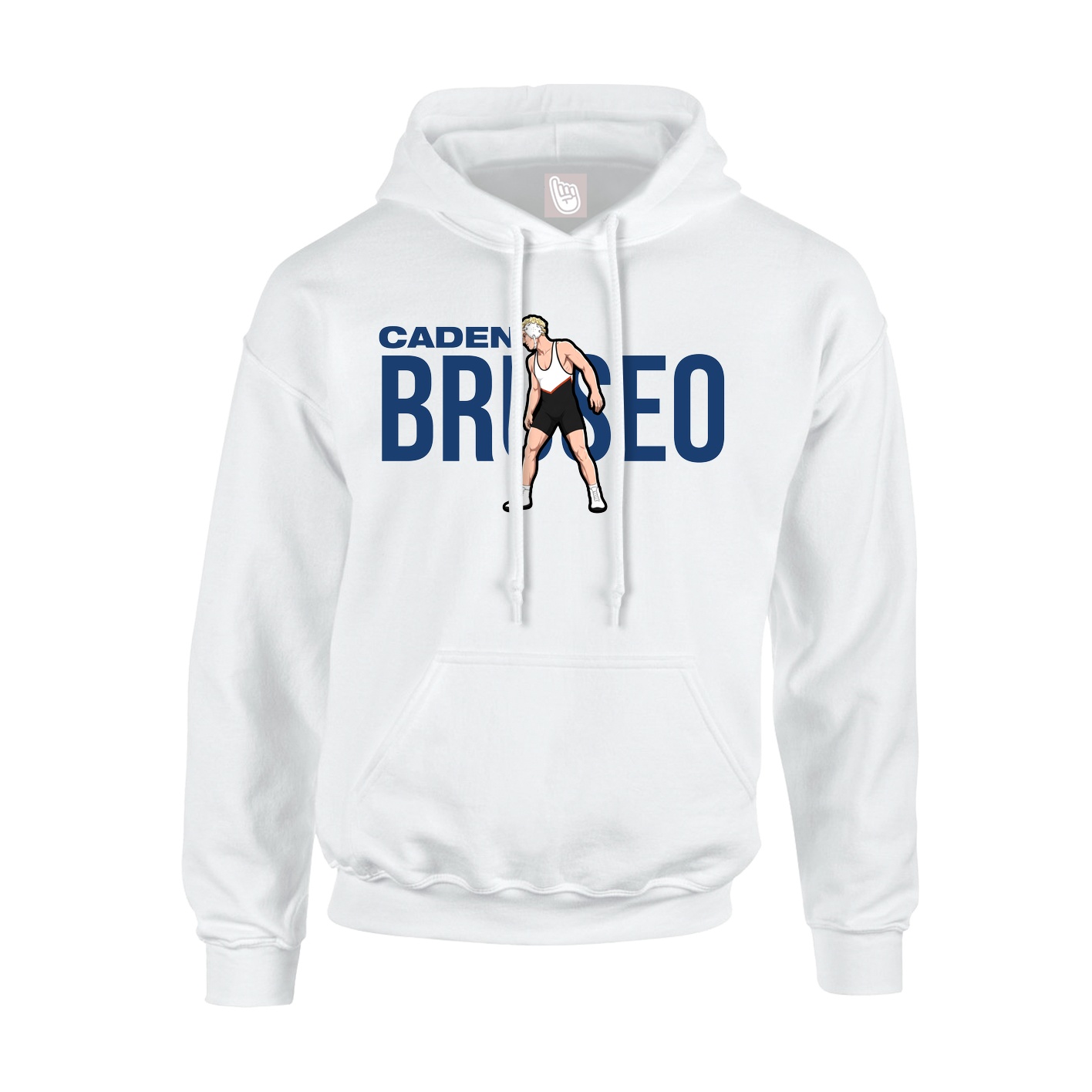 Hoodie — Player Name in White
