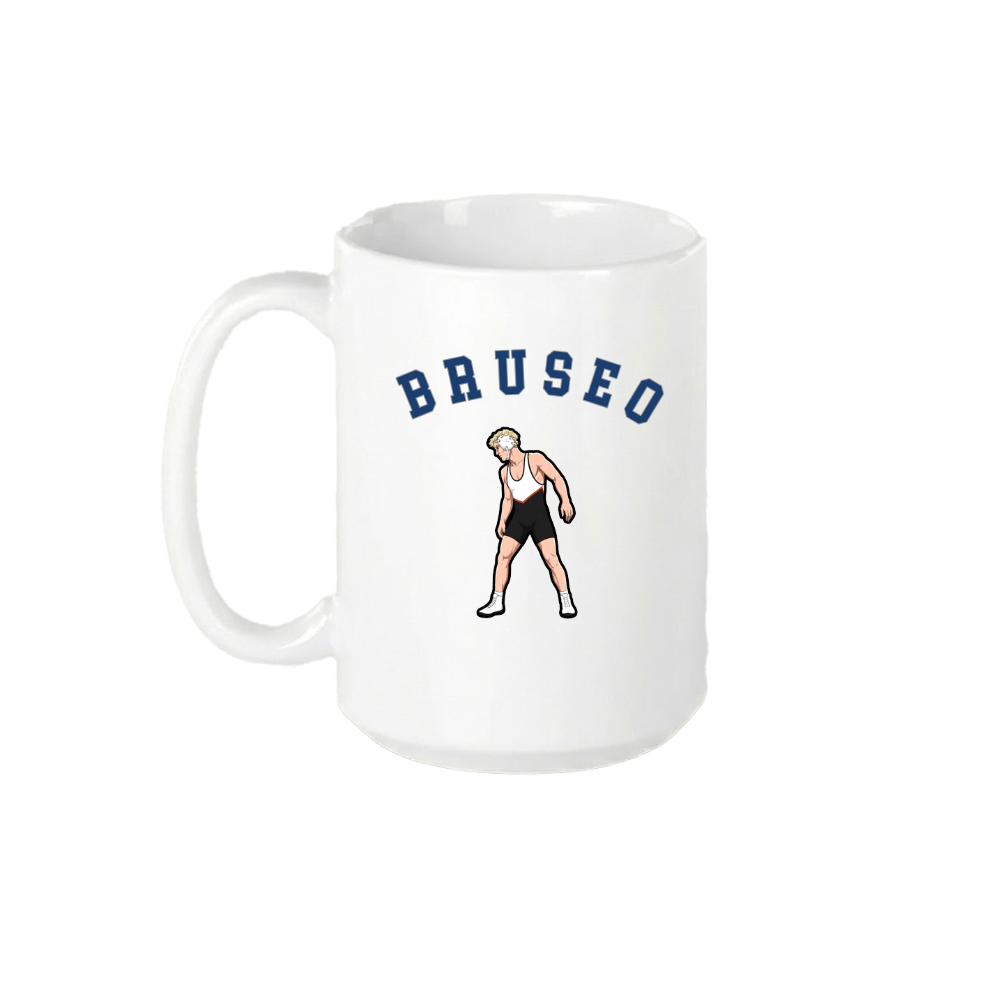15oz Coffee Mug — Shirsey Arch in White