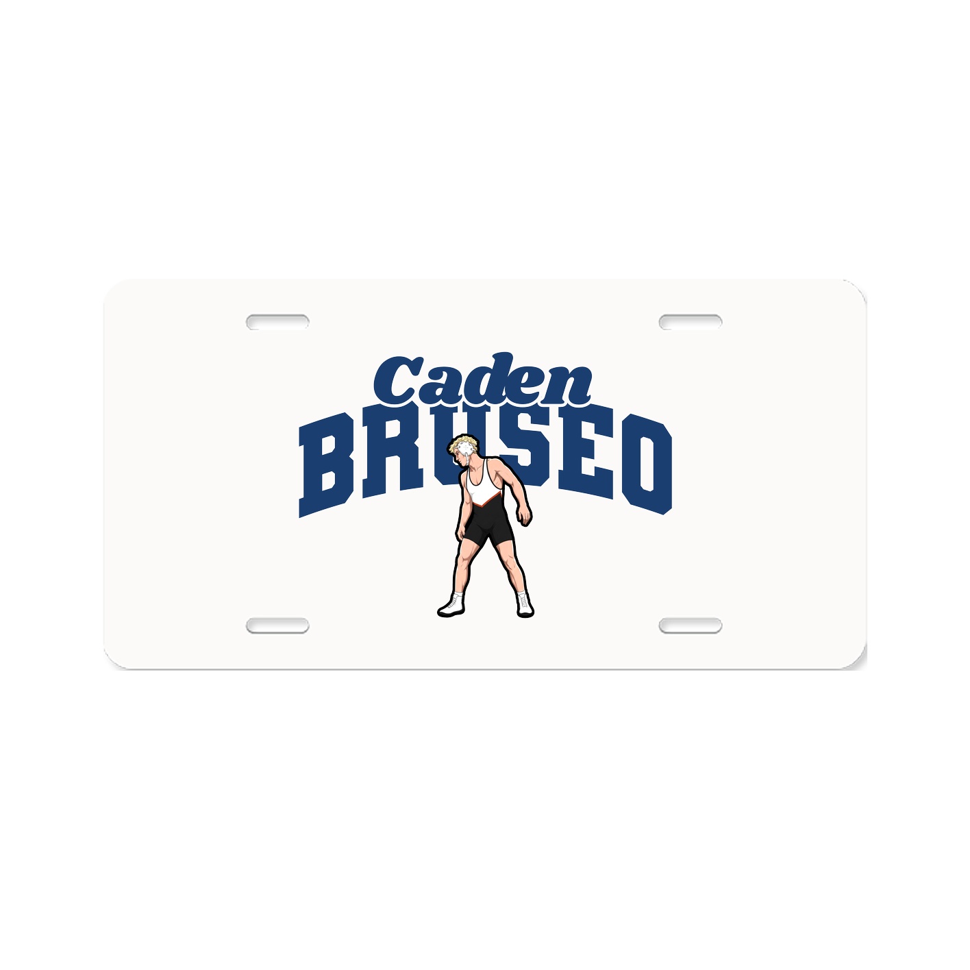 License Plate — Signature Arch in Classic