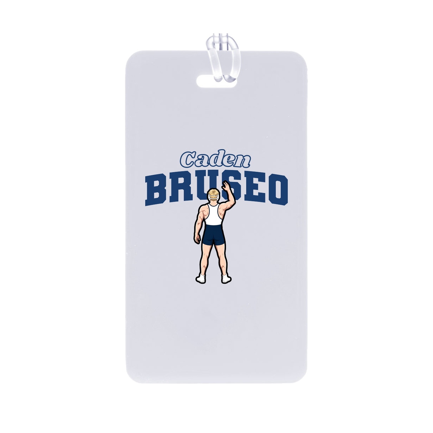 Bag Tag — Name Arch in Classic